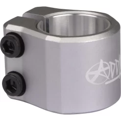 Addict Guardian ST Double Collar Scooter Clamp - Grey