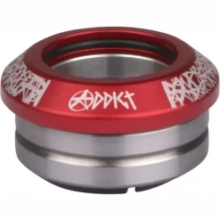 Addict Haze Integrated Scooter Headset - Red