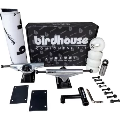 Birdhouse Component Kit - Silver/Black 5.25''