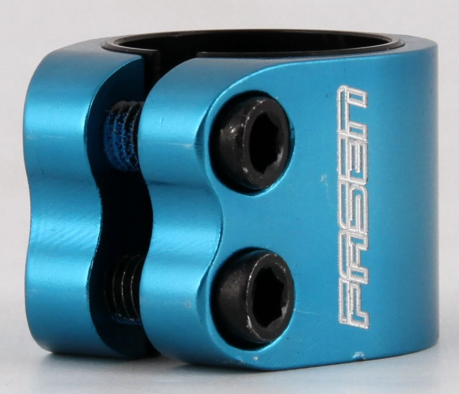 Fasen 2 Bolt Double Scooter Collar Clamp - Teal 2 Fasen 2 Bolt Double Scooter Collar Clamp - Teal - Image 2