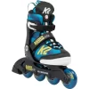 K2 Raider Beam Adjustable Inline Skates - Black/Blue