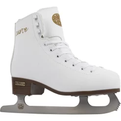 LMNADE Curve Ice Figure Skates - White