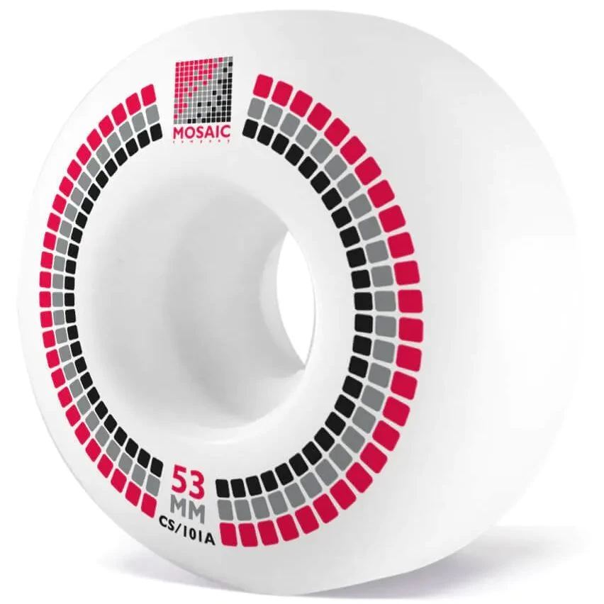 Mosaic Classic Skateboard Wheels - 53mm 2 Mosaic Classic Skateboard Wheels - 53mm - Image 2
