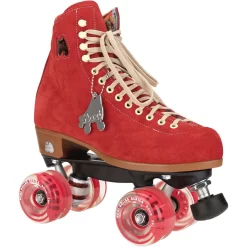 Moxi Lolly Quad Roller Skates - Poppy Red
