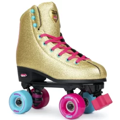 Rookie Bump Rollerdisco Quad Roller Skates - Gold