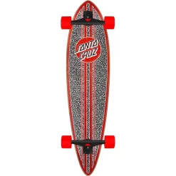 Santa Cruz Amoeba Dot Pintail Complete Longboard - 39''