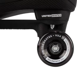 United Skates VX4 Elite Quad Roller Skates - Smoke -Professional Skate Shop USK 622 VX4 QSK COM BLT S07 6 3ee0
