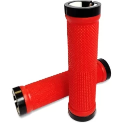 Zinc Pro Lock On Grips - Red
